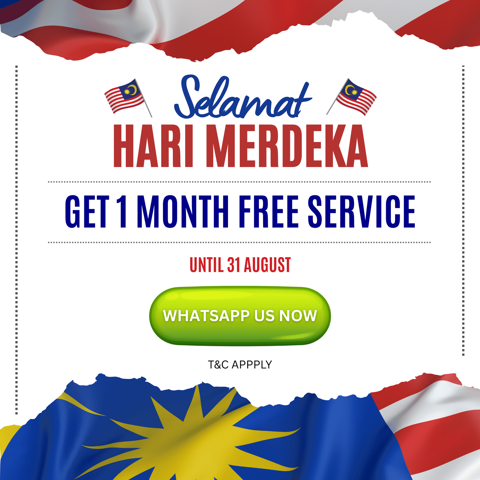 Hari Merdeka Promo