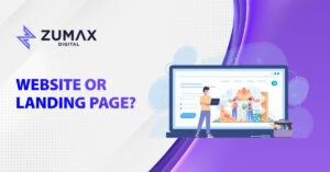 Website or Landing Page