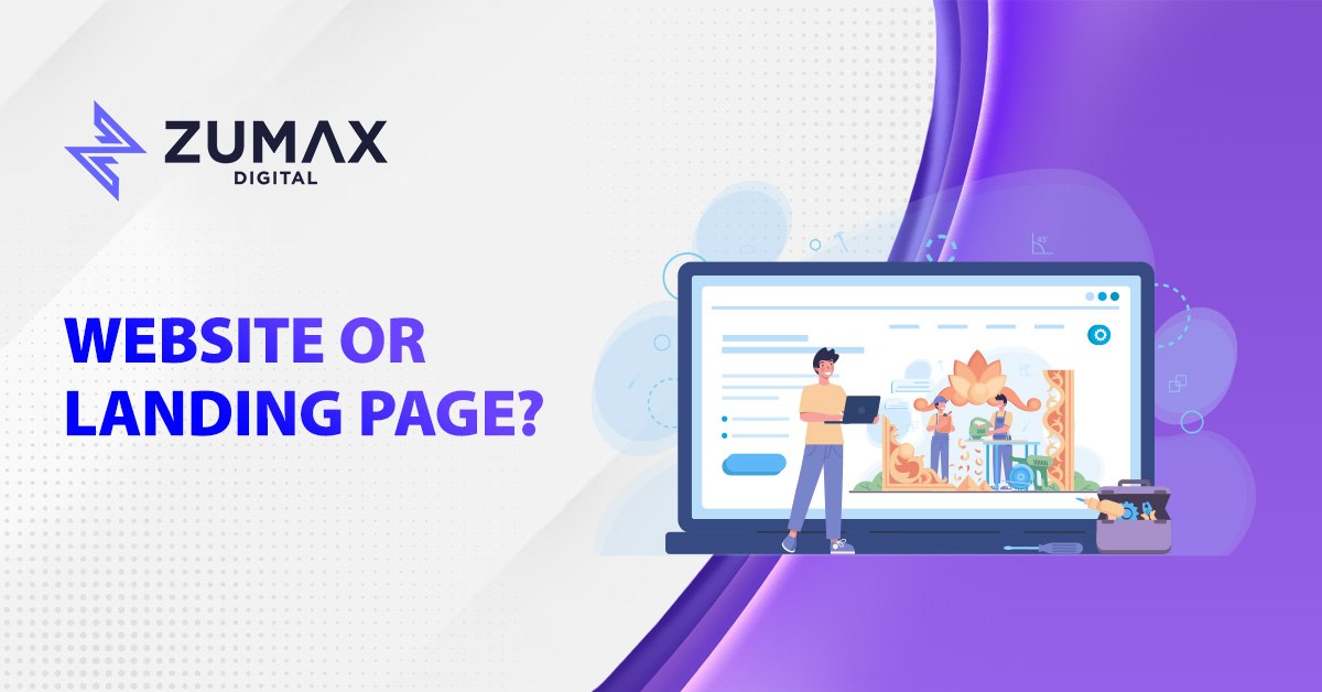 Website or Landing Page